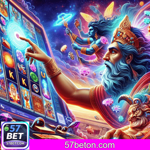 Imagem promocional do login da 57BET